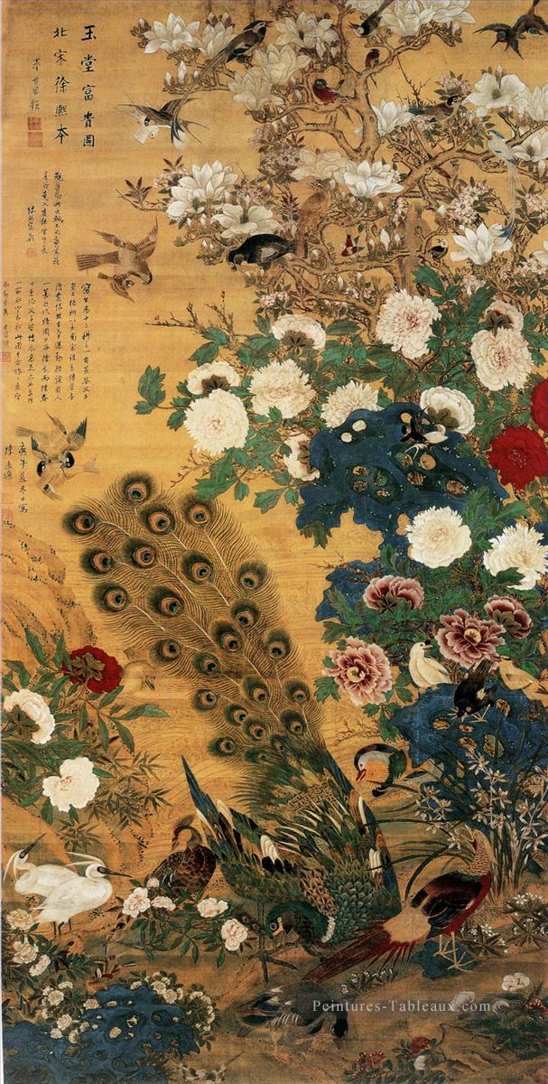 Chen jiaxuan affluence Art chinois traditionnel Peintures à l'huile